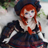 40cm/15.7inch Full Set BJD Doll Suitable for 1/4 SD Dolls Make-up Kids Friend Birthday Gift Photography Auxiliary Tool Baby Model,C