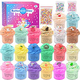 Super Slime with 20 Pack Mini Butter Slime Kit, Include Stitch Oreo Coffee Slime, Soft Stretch and Non-Sticky,Scented Slime Party Favor,Stress Relief Slime Putty Toy for Girls Boys