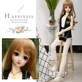 1/3 BJD SD Dolls Full Set 57Cm 22" Jointed Dolls DIY Toy Action Figure + Clothes + Makeup + Wig + Shoes Surprise Gift
