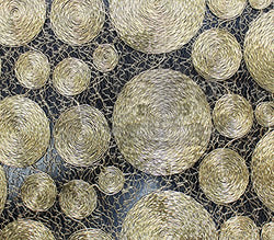 Lace Fabric Vortex GOLD / 54" Wide / Sold by the Yard