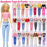 UNICORN ELEMENT 43 Pcs Doll Clothes and Accessories, Include 2 Skirts 2 Fashion Skirts 5 Mini Skirts 2 Swimwears 2 Fashions 10 Shoes 10 Hangers 10 Necklaces for 11.5 Inch Doll(NO Doll)