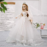 Y&D BJD Doll Children's Creative Toys 1/3 SD Doll 23.6 inch Jointed Best Gift Full Set Clothes + Makeup + Accessories,B