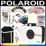 Polaroid Accessory Holiday Gift Bundle (Camera Not Included) + ZINK Paper (30 Sheets) + Snap Themed