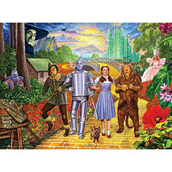 5D Wizard of-Oz Emerald City Full Diamond Painting Cross Stitch Kits Art Cartoon 3D Paint by Diamonds 11.8 x 15.8 Inch