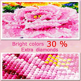 DIY 5D Diamond Painting Kits for Adults/Kids Large Full Drill Diamond Embroidery Dotz Cross Stitch Rhinestone Mosaic Diamond Art Craft for Home Wall Decoration Poodle Dogs Puppy （30x40cm/12x16in）