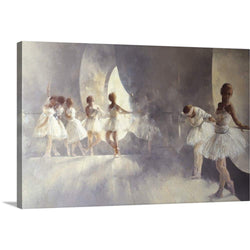 Ballet Studio Canvas Wall Art Print, 24"x16"x1.25"
