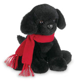 Bearington Mr. Cole Plush Black Lab Puppy Dog Stuffed Animal, 11 inches
