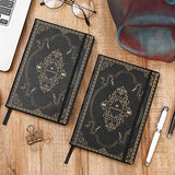 Ruled Notebook/Journal - Lined Journal, 8.25" X 5.5", Hardcover, Bookmark, Thick Back Pocket, Lay Flat 360° to Write Easy with Premium Paper, Ruled Journal, Perfect for School, Office & Home