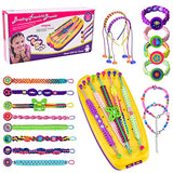 Friendship Bracelet Kit for Teen Girl, DIY Friendship Bracelet Making Kits Toys for 6 7 8 9 10 11 12 Year Old Girls, Arts and Crafts Jewelry Maker Tools