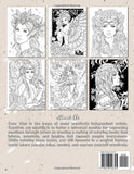 Beauties in Fairyland Coloring Book: Coloring Book for Women, Featuring Beautiful Illustration of Fairies, Hairstyles,... for Relaxation and Stress Relief