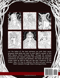 Dark Beauty Horror Coloring Book for Adults: Spine Chilling Illustrations of Creepy, Haunting, Enchanting, Gorgeous Ladies of Darkness to Provide Stress Relief and Relaxation to All Colorists