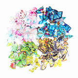 Molshine 160pcs PET Transparent Decorative Stickers Butterfly Dragonfly Series Decals for DIY,Personalize,Decoration,Laptops,Scrapbook,Luggage,Cars,Books -4 Packs