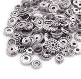 100 Gram Bali Style Antique Tibetan Silver Findings Jewelry Making DIY Metal Alloy Spacer Beads