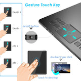 VEIKK A50 Graphics Drawing Tablet with 8192 Pressure Sensitivity(Battery-Free Passive Pen)