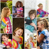 Tie Dye Kit for Kids Adults AGQ 18 Colors Fabric Dye, Tye Dye Set Handmade Creative Dye for Girls Boys Groups Textile Craft Arts Shirt Canvas Shoes T-Shirt Clothing DIY Party Supplies