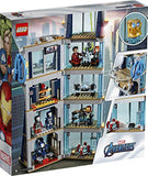 LEGO Marvel Avengers: Avengers Tower Battle 76166 Collectible Building Toy with Action Scenes and Superhero Minifigures; Cool Holiday or Birthday Gift (685 Pieces)