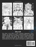 Horror Beauties Coloring Book: A Coloring Book for Adults Features Beauties in Horror Style, Gore & Spine-Chilling Illustrations (Horror Collection of Coco Wyo)