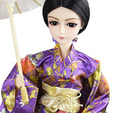 Japanese Girl Ms Cherry Sakura 1/3 BJD SD Doll 60cm 24 inch Kimono Jointed Dolls + Full Accessory