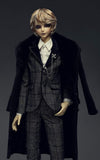 BJD Handmade Doll British Gentleman Suit Set for 1/3 BJD Girl Dolls Clothes Accessories