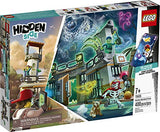 LEGO Hidden Side Newbury Abandoned Prison 70435, Augmented Reality App-Driven Ghost Hunting Toy, Includes Jack, Rami, El Fuego and Nate Lockem Minifigures, Plus 2 Dog Figures (400 Pieces)