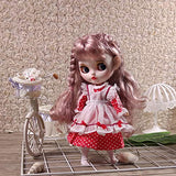 leoglint Blythe Doll Clothes, Dress Clothing for Blythe Doll 30 cm 1/6 Bjd Dolls Azone ICY Licca Doll