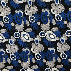 Printed Rayon Challis Fabric 100% Rayon 53/54" Wide Sold by The Yard (1003-3)