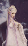 1/3 BJD Doll Wig Heat Resistant Fiber Chinese Ancient Style Long Hair Wig Doll Hair 1/3 SD BJD Doll Wig