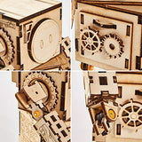 Spilay 3D Wooden Puzzle-Model Building Kits-DIY Mechanical Assembled Toys-Brain Teaser Educational and handwork Craft,Great Christmas & Birthday Gift for Adults and Children Kids Age 14+（Teck 2 Impro）