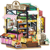 Rolife DIY Miniature Dollhouse Tiny House Building Kit Carl's Fruit Shop