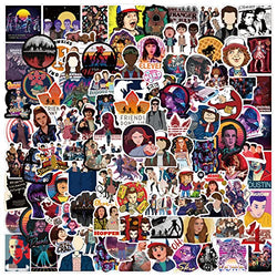 100 PCS Stranger Things Stickers Movie Season 4 Sticker Pack Halloween Decorations Waterproof Vinyl Stickers for Water Bottle, Laptop, Computer, Phone, PC, Skateboard, Bike, Stickers Kids/Teens Gift