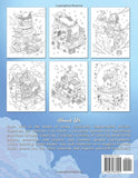 Tiny World Coloring Book Vol 2: Continue A Delightful Journey Into The Magical World with Tiny Structures