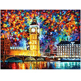 Madealer Square 5D Diamond Painting Kits for Adults Full Drill Large 14X20 inches Big Ben