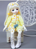 MDSQ SD Doll Girl Full Set 1/6 BJD Doll Spherical Joint Doll 26Cm Toy Fashion Lovely Exquisite Doll Child Send Girl Birthday Full Set of Dolls