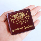 Sinzyo Handmade Wooden You are My Sunshine Music Box Birthday Gift for Christmas/Birthday boxs