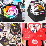 Explosion Gift Box,DIY Photo Album Scrapbooking,Surprise Love Box for Wedding Anniversary,Birthday Party