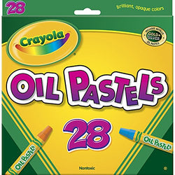 CRAYOLA LLC CRAYOLA OIL PASTELS 28 COLOR SET (Set of 12)