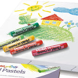 Pentel Arts Oil Pastels Class Pack Brilliant Fade Resistanr Colours Long Lasting 36 (Packs Of 12