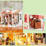 Toy DIY Cottage Starry Flower Room Handmade Small House Model Assembled Art House Creative Gift, 3D Three-Dimensional Assembled Model Toy Display Props