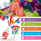 Pastel Tie Dye Kit for Kids & Adults - AGQ 18 Colors Rainbow DIY Fabric Dye, Water Based One Step Tye Dye Kits Set for Girls Boys Birthday Party T-Shirt, Sweatshirt, Textile, Dress, Socks, Hoodie