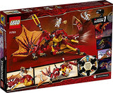 LEGO NINJAGO Legacy Fire Dragon Attack 71753 Ninja Playset Building Kit, Featuring a Flying Dragon Toy; New 2021 (563 Pieces)