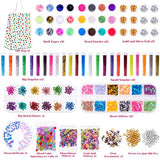 Anezus 178 Pack Resin Jewelry Making Supplies Kit for Resin, Slime, Nail Art, Resin Art Supplies Jewelry Making Kit with Resin Glitter, Wheel Gears Dry Flowers