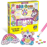Creativity for Kids Big Gem Diamond Painting Kit - Create Your Own Magical Stickers & Suncatchers - Diamond Art for Kids