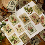 60Pcs Stickers Set Vintage Plant Flower Journal Stickers for Planner DIY Crafts Embelishment Diary 30 Designs Each 2pcs (Plant(zhiwushouzha))…