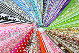 RayLineDo 20Pcs Different Pattern Multi Color Cotton Poplin Fabric Fat Quarter Bundle 18" x 22"