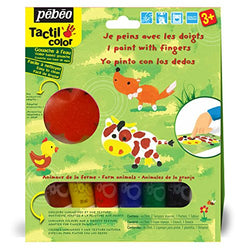 Pebeo 637803 Studio Tactilcolor Art Paint Kit, 6 x 20ml