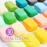 Ecardy 30 Color Polymer Clay Kit, Modeling Clay for Kids with Polymer Clay Tools and Supplies & Polymer Clay Cutters, Oven Bake Polymer Clay