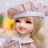 MLyzhe 26Cm BJD Girl Doll 1/6 Scale Ball Jointed Doll Includes Costume Wig Accessories Dress Full Set Girls Toys Birthday Gift