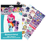 My Little Pony Coloring & Activity Book with MLP The Movie Stickers, Crayons and Stampers