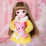 BJD Doll 1/6 SD Dolls 12 Inch Children Simulation Resin Dolls Ball Jointed Doll DIY Toys Cosplay Fashion Dolls with Clothes Outfit Shoes Wig Hair Makeup