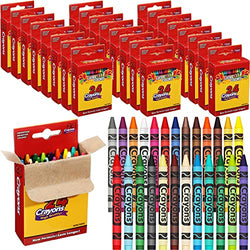 WOSTOO Crayons for Kids, Crayons for Toddlers Set 9 Colors Crayons